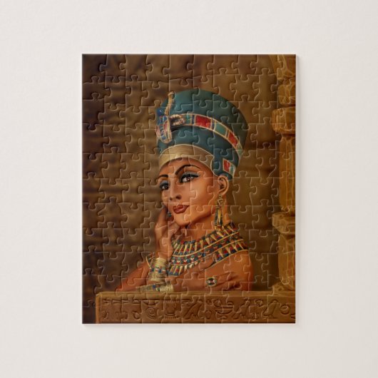 Nefertiti - Neferneferuaten the Egyptian Queen Legpuzzel (Verticaal)