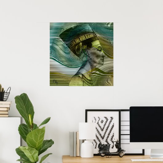 Nefertiti openbaarde poster (Thuiskantoor)