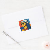 Nefertiti Oude Premium pop-art sticker (Envelop)