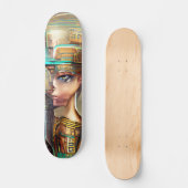 Nefertiti Persoonlijk Skateboard (Voorkant)