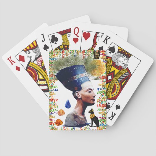 Nefertiti Pokerkaarten (Achterkant)