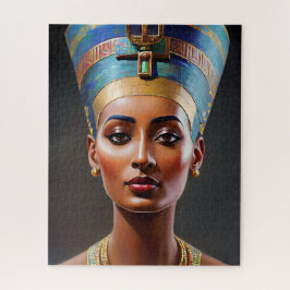 Nefertiti Portret Originele kunst Legpuzzel