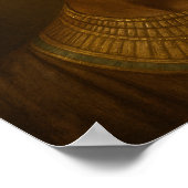 Nefertiti Portretschildering Poster (Hoek)