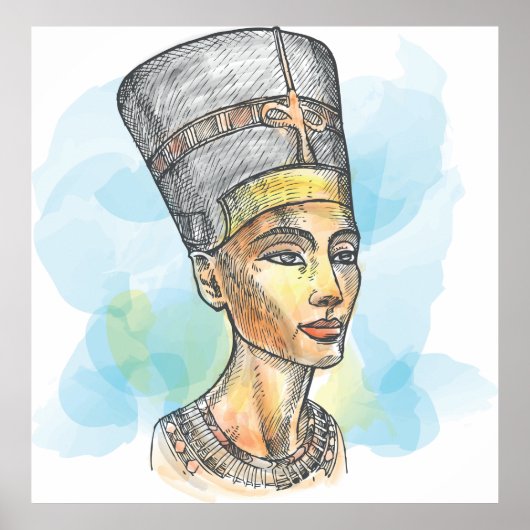Nefertiti Poster (Voorkant)