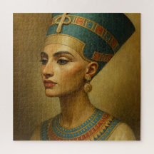Nefertiti Puzzel – Egyptische Koninklijke Schoonhe