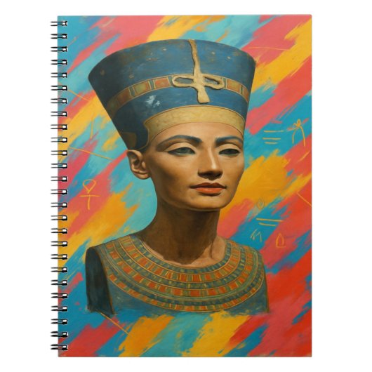 Nefertiti Queen Notitieboek (Voorkant)