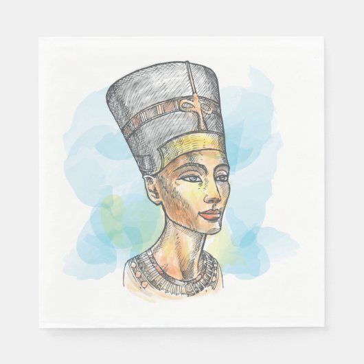 Nefertiti Servet (Voorkant)