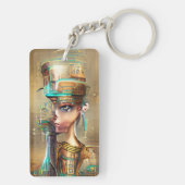Nefertiti Sleutelhanger (achterkant)
