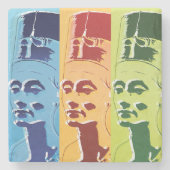 Nefertiti Stenen Onderzetter (Voorkant)