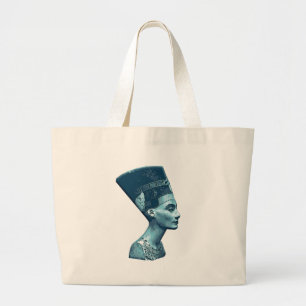 nefertiti-tas grote tote bag