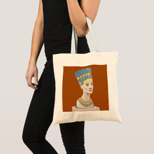 Nefertiti Tote Bag (Voorkant (product))
