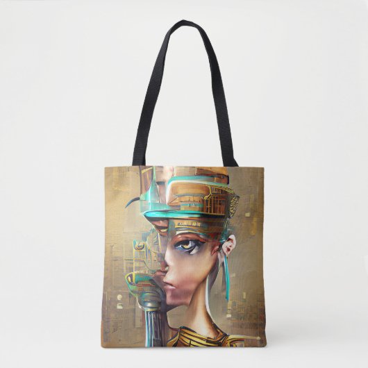 Nefertiti Tote Bag (Voorkant)