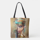 Nefertiti Tote Bag (Achterkant)