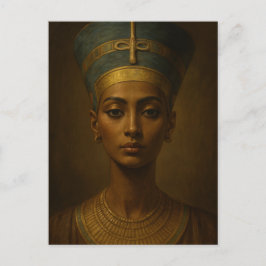 Nefertiti Vintage Style Art Briefkaart