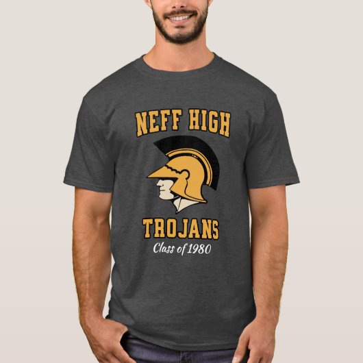 Neff High School Trojans - La Mirada T-shirt (Voorkant)