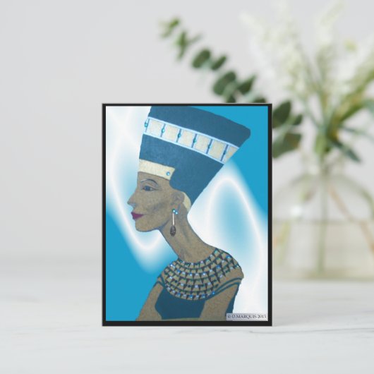NEFFERTITTI-BRIEFKAARTEN BRIEFKAART (Staand voorkant)