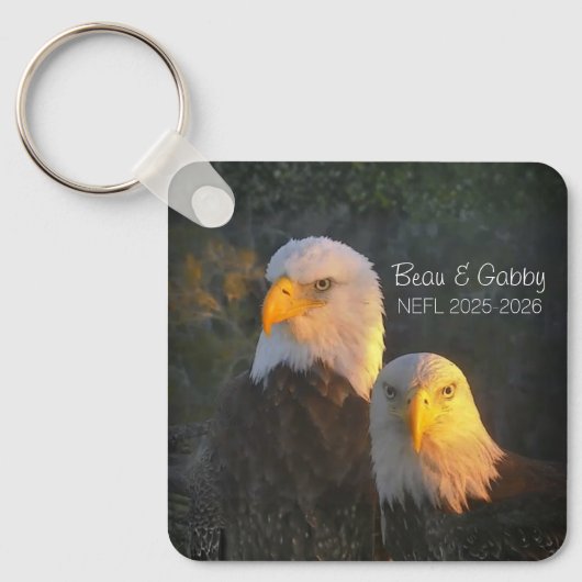 NEFL Beau & Gabby Keychain 2025/2026 (Voorkant)