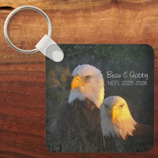 NEFL Beau & Gabby Keychain 2025/2026 (Voorkant)