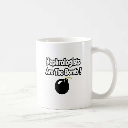 Nefrologen zijn de bom! koffiemok (Rechts)