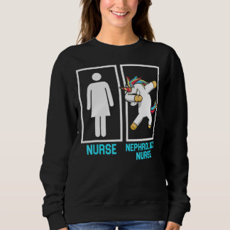 Nefrologie Nurse Unicorn Dialyse Nurzing Rn Trui