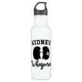 Nefrologie Tech Kidney Whisperer Dialyse Nurse Waterfles (Voorkant)