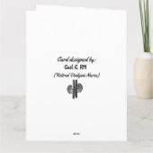 Nefrologie Uittredingskunsten Nierontwerp Kaart (Achterkant)