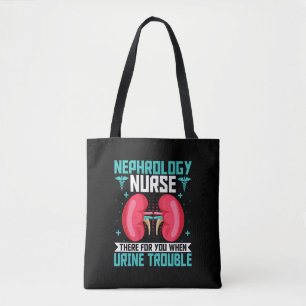 Nefrologie Verpleegkundige - Grappige Nier Verplee Tote Bag