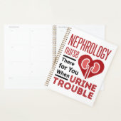 Nefrologie verpleegster bij urineproblemen planner (Display)