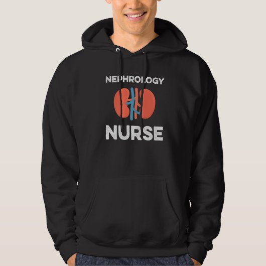 Nefrologie Zenuwstelselaandoeningen Hoodie (Voorkant)