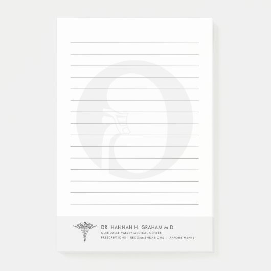 Nefroloog Dialyse Nieren Lijn Post-it® Notes (Voorkant)