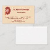 Nefroloog Nieren Dokter Visitekaartjes (Voorkant / Achterkant)