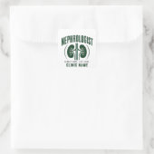Nefroloog Nierverzorging Design Vierkante Sticker (Tas)