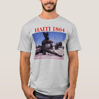 negachtergrond, HAITI 1804 T-shirt
