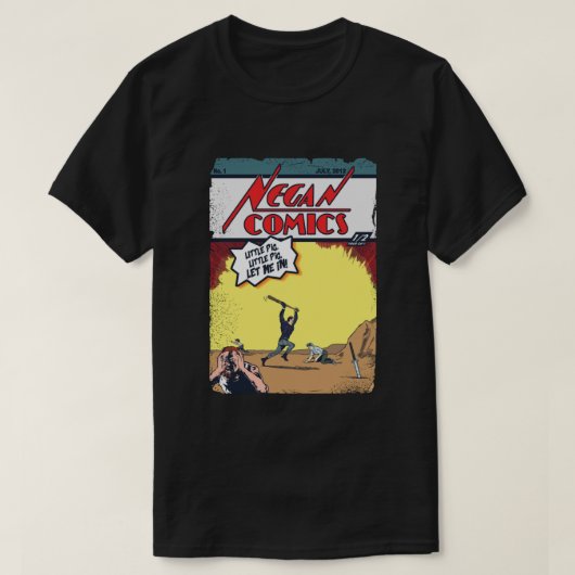 Negan Comics 1 Classic T-shirt (Design voorkant)
