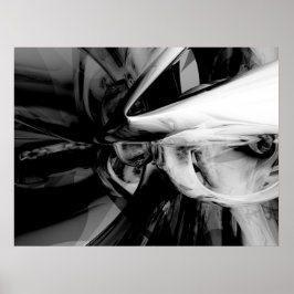 Negatief Abstract Poster