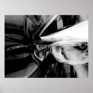 Negatief Abstract Poster