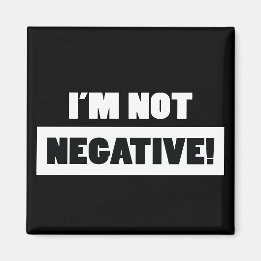 Negatief (zwart) magneet (Voorkant)