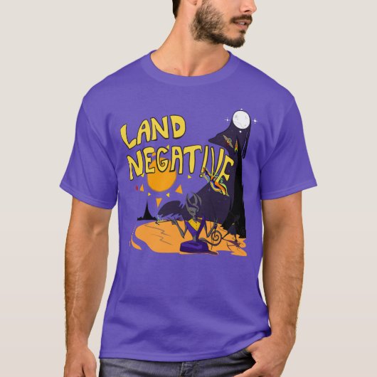 negatieve bodemdaling t-shirt (Voorkant)