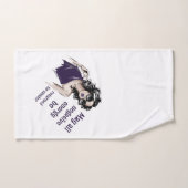 Negatieve energie wordt teruggestuurd naar de afze bad handdoek (Handdoek)