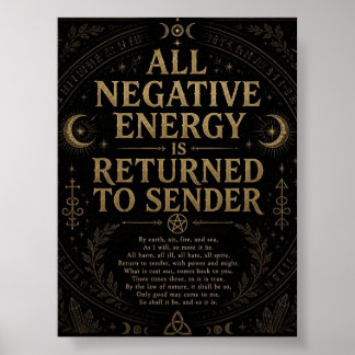 Negatieve energie wordt teruggezonden naar afzende poster