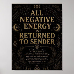 Negatieve energie wordt teruggezonden naar afzende poster