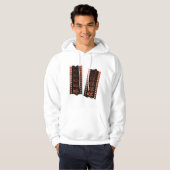 Negatieve filmstrip hoodie (Voorkant volledig)