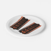 Negatieve filmstrip papieren bordje (Gekanteld)