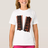Negatieve filmstrip t-shirt (Voorkant)
