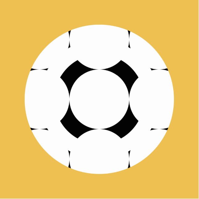 Negatieve Gamepad van Kenneth Yoncich Fotobeeldje Sleutelhanger (Voorkant)