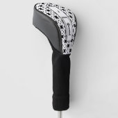 Negatieve Gamepad van Kenneth Yoncich Golfheadcover (Schuin)