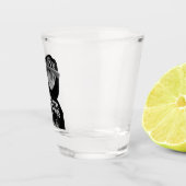 Negatieve Ghostrider Geschoten glas (Rechts)