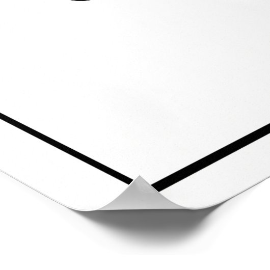 Negatieve Gratis offerte van de Attitude Fun Poster (Hoek)