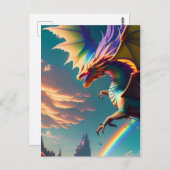 Negatieve handelingen van Dragonry Fantasy Briefkaart (Voorkant / Achterkant)