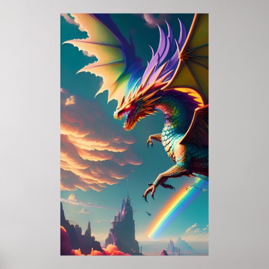 Negatieve handelingen van Dragonry Fantasy Poster (Voorkant)